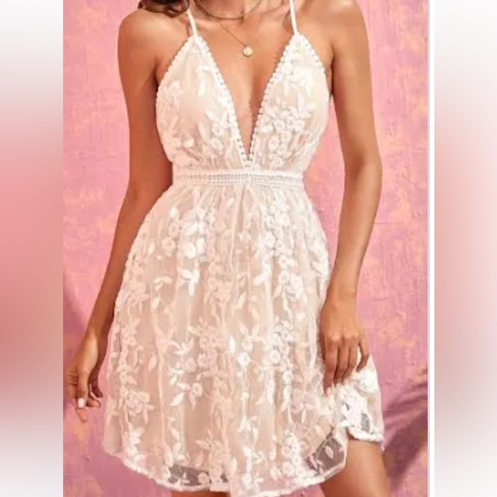 Women’s Lace Boho Dress